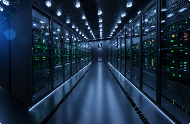 Data center with quantum infrastructure